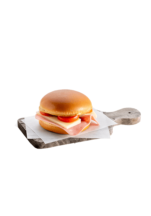 Brioche με χοιρινή ωμοπλάτη και γραβιέρα