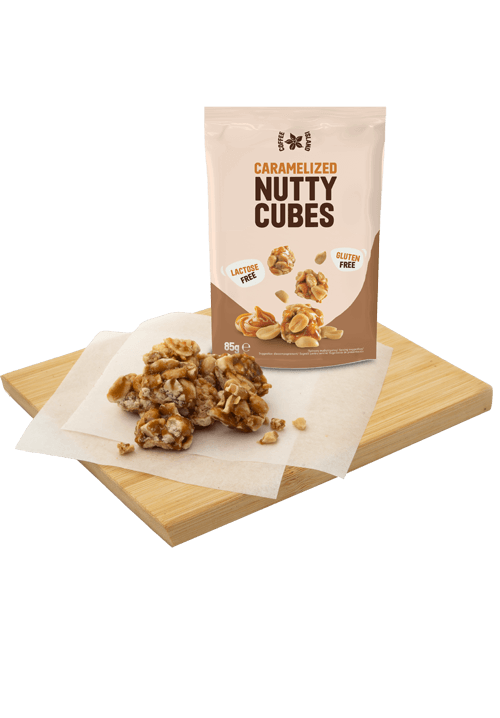 Caramelized Nutty Cubes