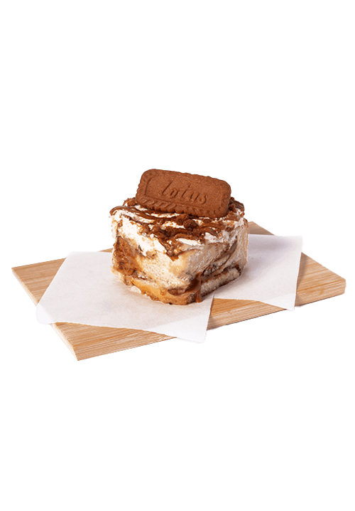Cinnamon roll με κρέμα speculoos και μπισκότο lotus