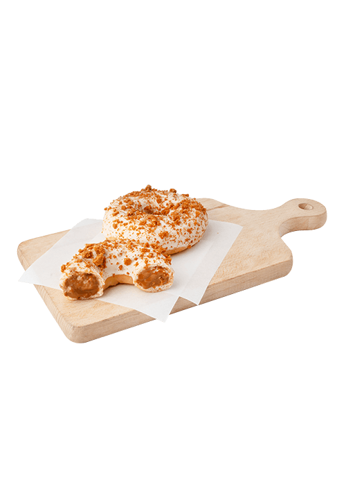Donut με γέμιση biscoff