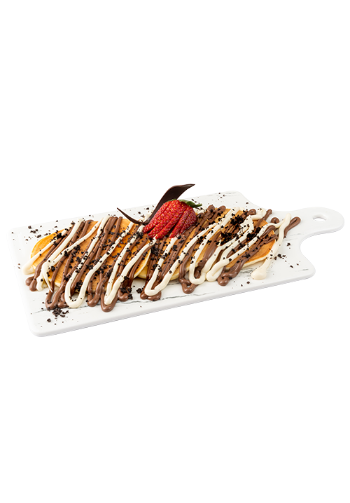 Pancake Πραλίνα - Μπισκότο