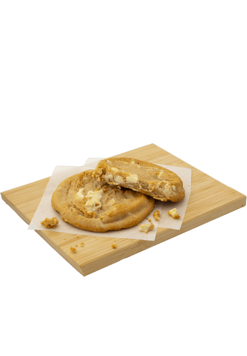 Soft cookie με λευκή σοκολάτα και μακαντάμια