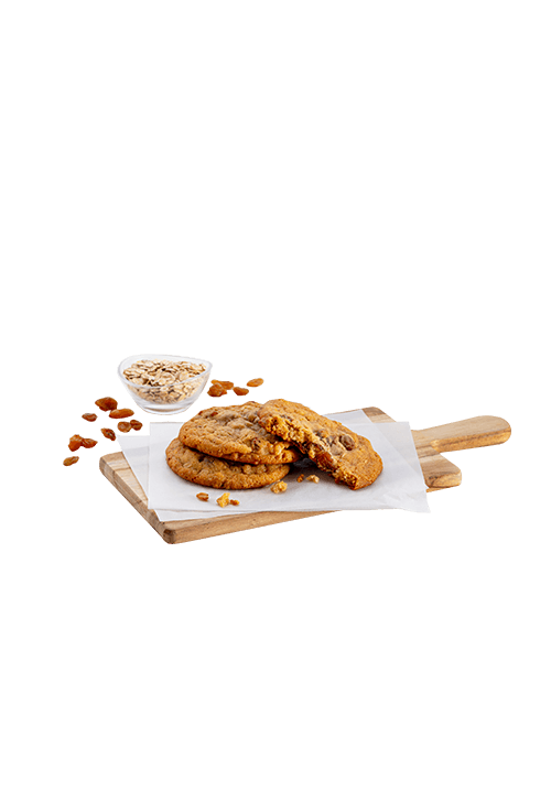 Soft cookie oat raisin