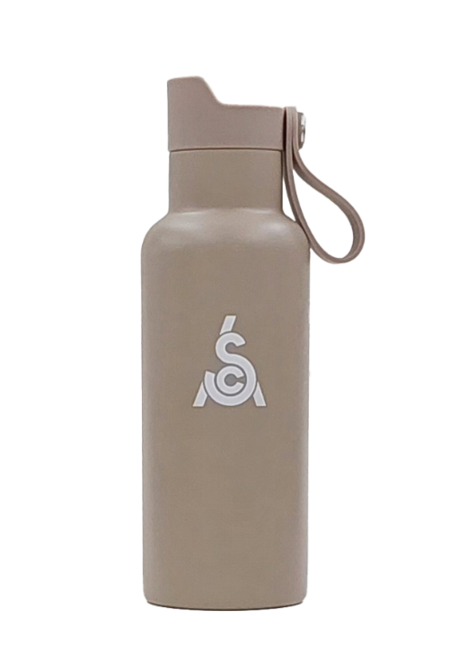 Θερμός μπουκάλι Sca γκρι-καφέ 500ml
