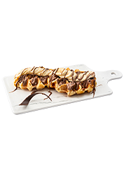 Praline Banana Waffle