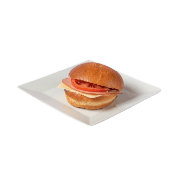 Brioche with turkey