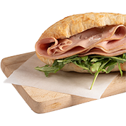 Flat bread μορταδέλα