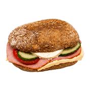 French sandwich with turkey