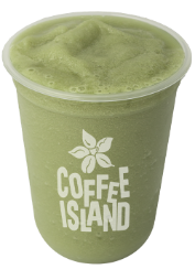 Granita matcha με ακτινίδιο και μάνγκο
