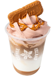 Iced Biscoff Latte