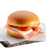 Mini brioche με χοιρινή ωμοπλάτη και γραβιέρα