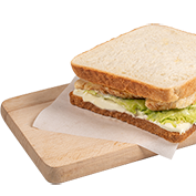 Toasted bread with cheese and chicken