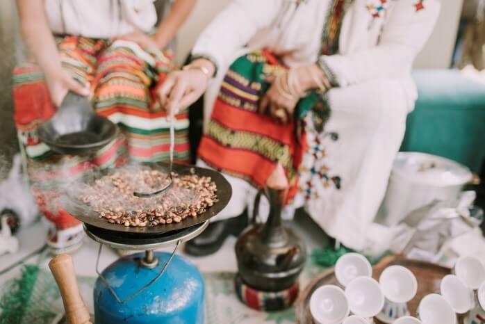 ethiopian coffee ceremony