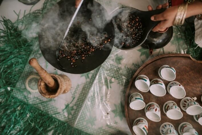 ethiopian coffee ceremony