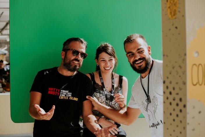 photo booth @ athens coffee festival