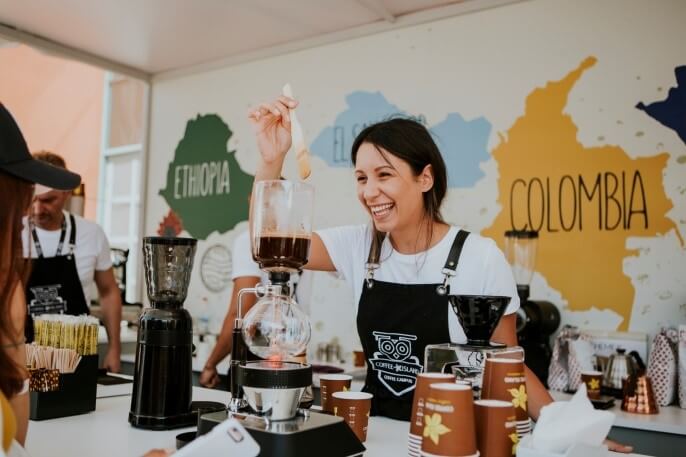 1η συμμετοχή στο athens coffee festival