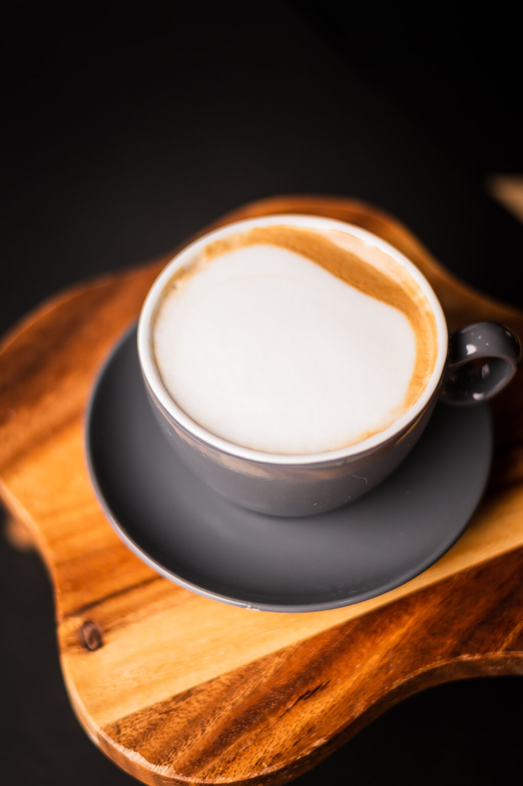 Coffee Island's cappuccino.